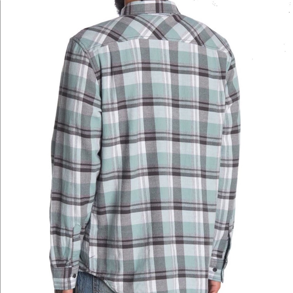 Vans Regular Fit Plaid Button Down Shirt - Picture 3 of 3